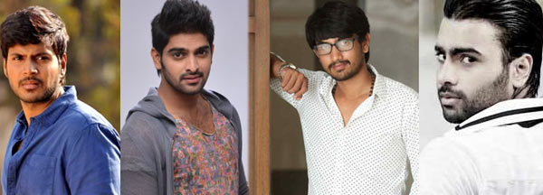 young heroes,tollywood,nara rohit,sundeep kishna,naga shourya,raj tarun  కుర్ర హీరోల మధ్య ఆసక్తికరపోరు! 